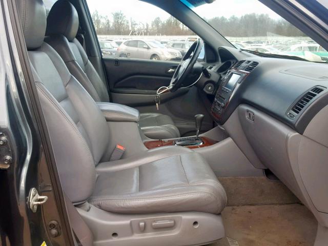 2HNYD18633H546243 - 2003 ACURA MDX TOURIN GRAY photo 5