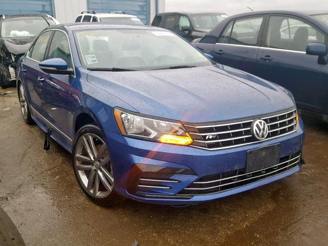 1VWAT7A32GC045833 - 2016 VOLKSWAGEN PASSAT S BLUE photo 1