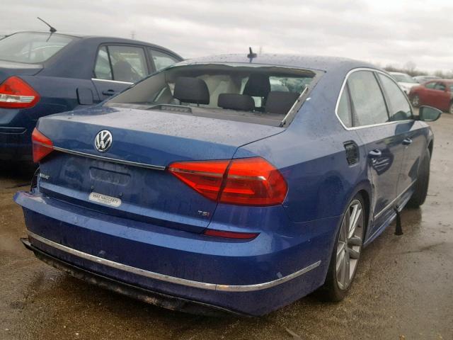 1VWAT7A32GC045833 - 2016 VOLKSWAGEN PASSAT S BLUE photo 4