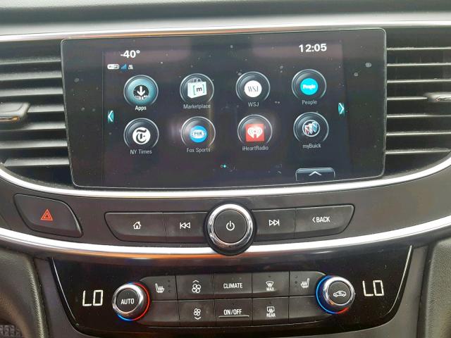 1G4ZP5SS5HU208891 - 2017 BUICK LACROSSE E BLACK photo 9