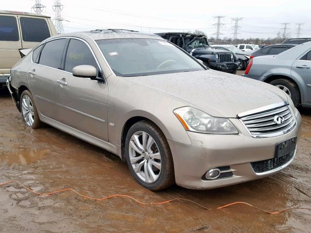 JNKBY01F38M551272 - 2008 INFINITI M45 TAN photo 1