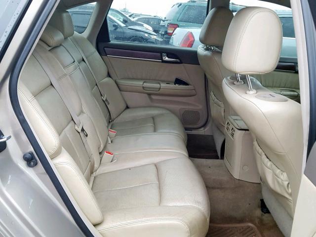 JNKBY01F38M551272 - 2008 INFINITI M45 TAN photo 6