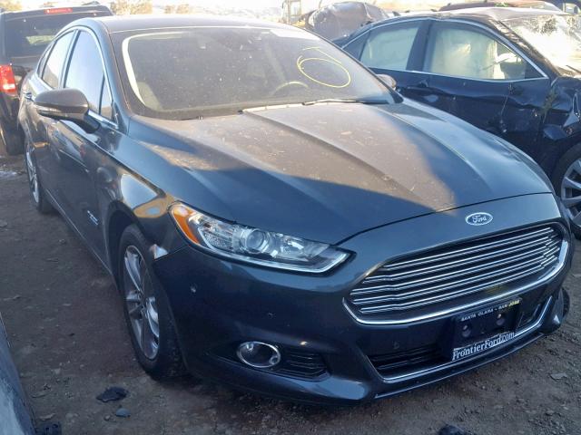 3FA6P0SU6GR125378 - 2016 FORD FUSION TIT GREEN photo 1