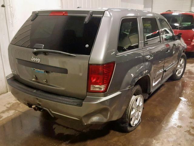 1J8GR48K48C106794 - 2008 JEEP GRAND CHER GRAY photo 4