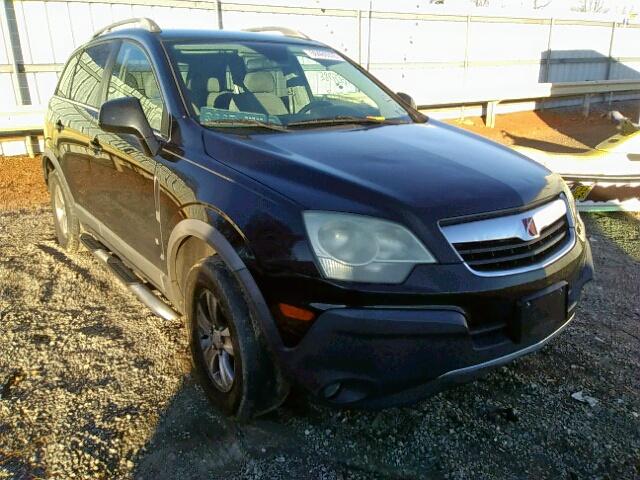 3GSDL43N98S566335 - 2008 SATURN VUE XE BLACK photo 1