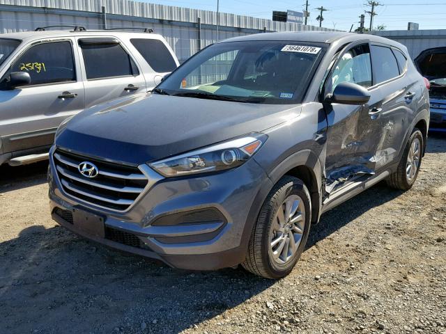 KM8J23A47JU675268 - 2018 HYUNDAI TUCSON SE CHARCOAL photo 2