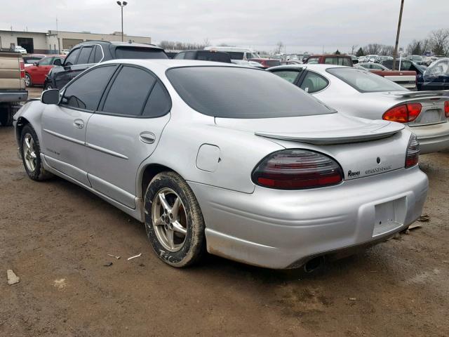 1G2WP52K11F155631 - 2001 PONTIAC GRAND PRIX BLACK photo 3