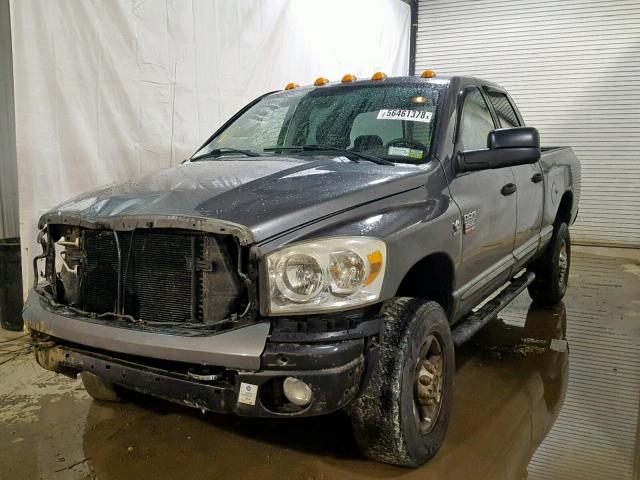 3D7KS28C07G759479 - 2007 DODGE RAM 2500 S GRAY photo 2