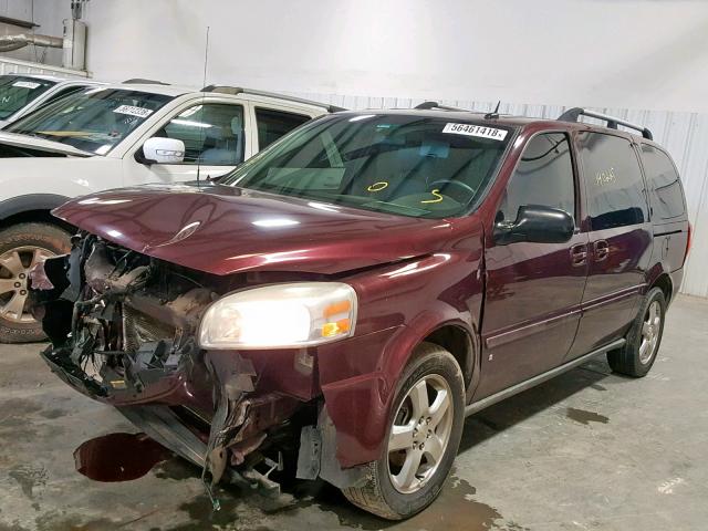 1GNDV33157D125174 - 2007 CHEVROLET UPLANDER L Tünd qırmızı foto 2