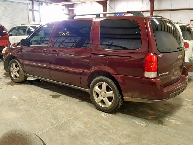 1GNDV33157D125174 - 2007 CHEVROLET UPLANDER L Tünd qırmızı foto 3