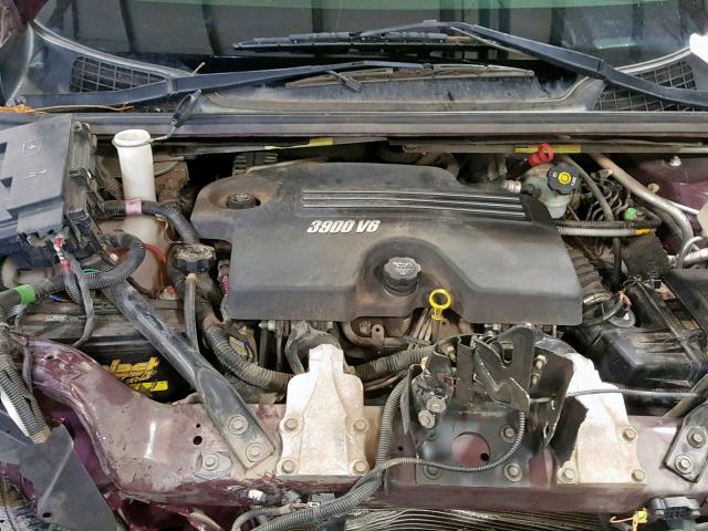 1GNDV33157D125174 - 2007 CHEVROLET UPLANDER L Tünd qırmızı foto 7