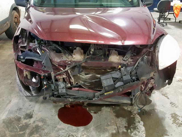 1GNDV33157D125174 - 2007 CHEVROLET UPLANDER L Tünd qırmızı foto 9