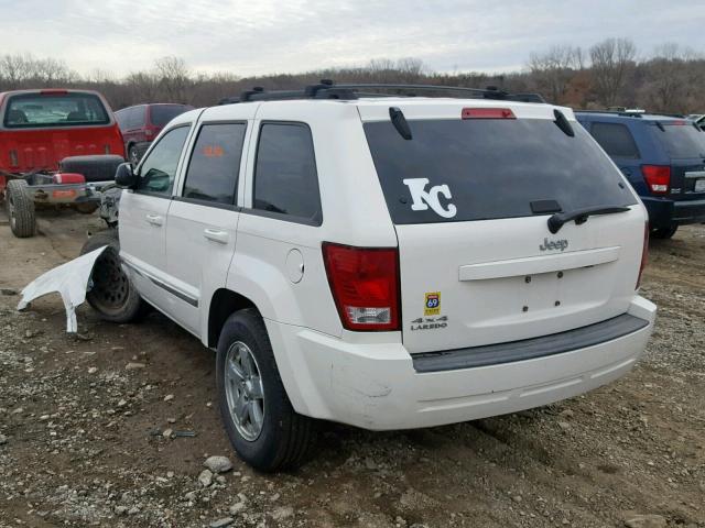 1J8GR48K47C682674 - 2007 JEEP GRAND CHER WHITE photo 3