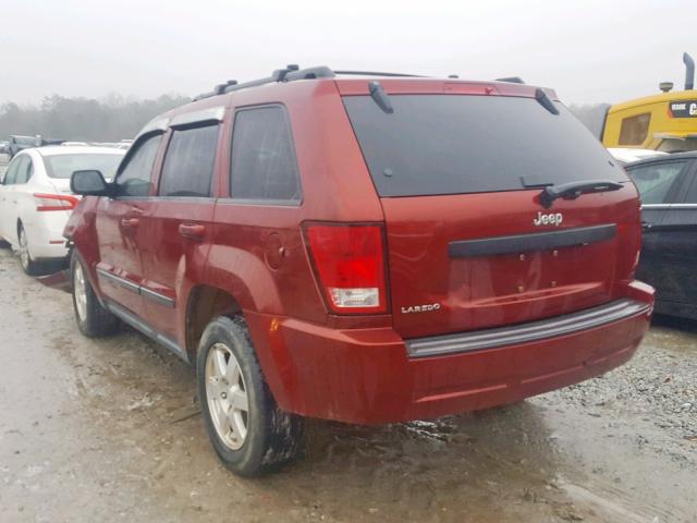 1J8GS48K59C507762 - 2009 JEEP GRAND CHER RED photo 3