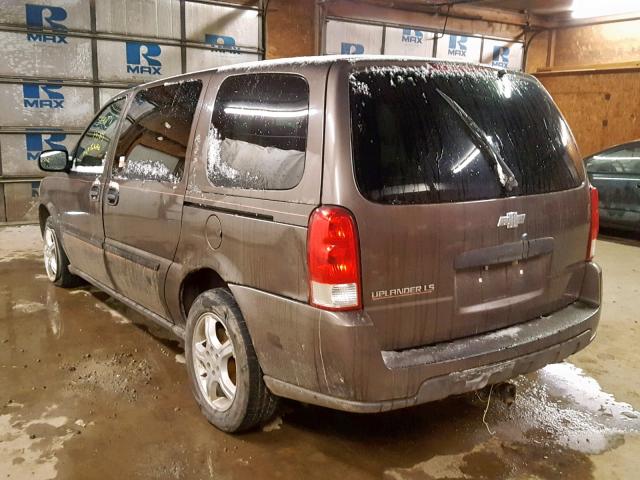 1GNDV23118D205714 - 2008 CHEVROLET UPLANDER L Qəhvəyi foto 3