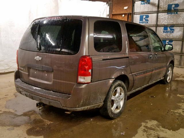 1GNDV23118D205714 - 2008 CHEVROLET UPLANDER L Qəhvəyi foto 4