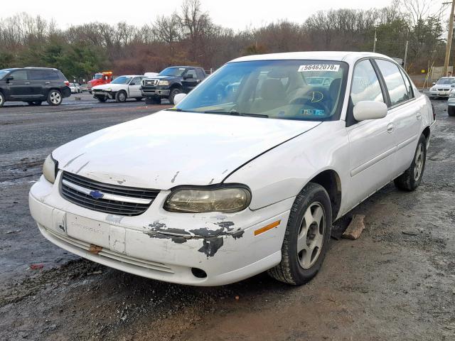 1G1NE52J83M517885 - 2003 CHEVROLET MALIBU LS თეთრი ფოტო 2