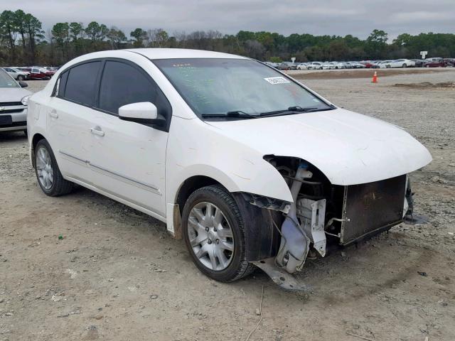 3N1AB6AP3AL621818 - 2010 NISSAN SENTRA 2.0 WHITE photo 1