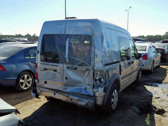 NM0KS9BN2AT033482 - 2010 FORD TRANSIT CO GRAY photo 4