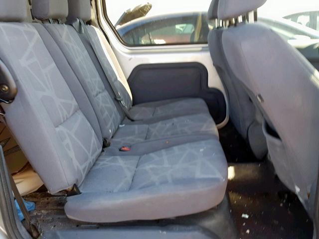 NM0KS9BN2AT033482 - 2010 FORD TRANSIT CO GRAY photo 6