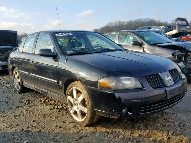 3N1AB51A56L564146 - 2006 NISSAN SENTRA SE- BLACK photo 1