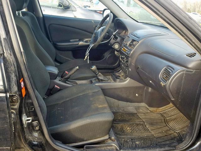 3N1AB51A56L564146 - 2006 NISSAN SENTRA SE- BLACK photo 5