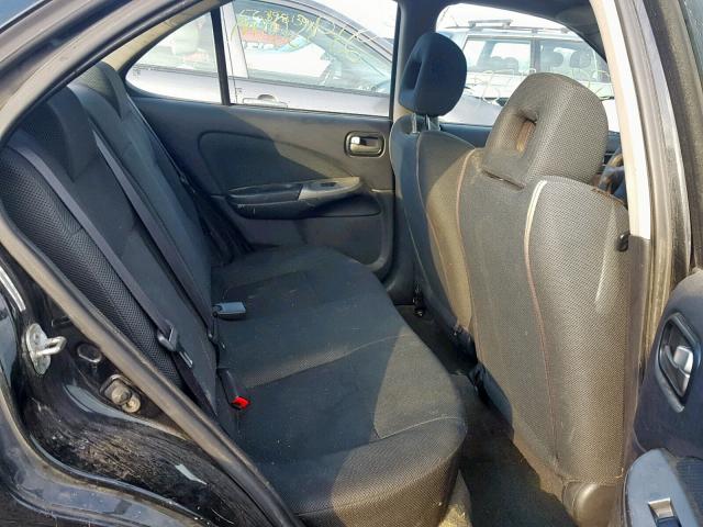 3N1AB51A56L564146 - 2006 NISSAN SENTRA SE- BLACK photo 6