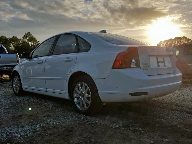 YV1MS382092454151 - 2009 VOLVO S40 2.4I WHITE photo 3