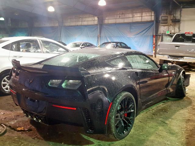 1G1YU2D68G5603642 - 2016 CHEVROLET CORVETTE 3 BLACK photo 4