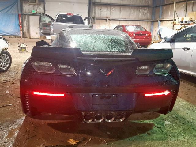 1G1YU2D68G5603642 - 2016 CHEVROLET CORVETTE 3 BLACK photo 6