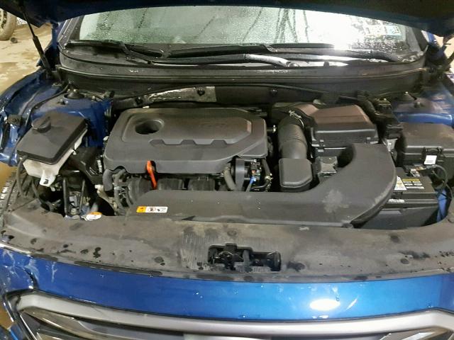 5NPE34AF3GH427175 - 2016 HYUNDAI SONATA SPO BLUE photo 7