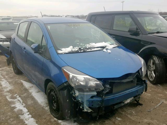 VNKKTUD37GA063586 - 2016 TOYOTA YARIS L BLUE photo 1