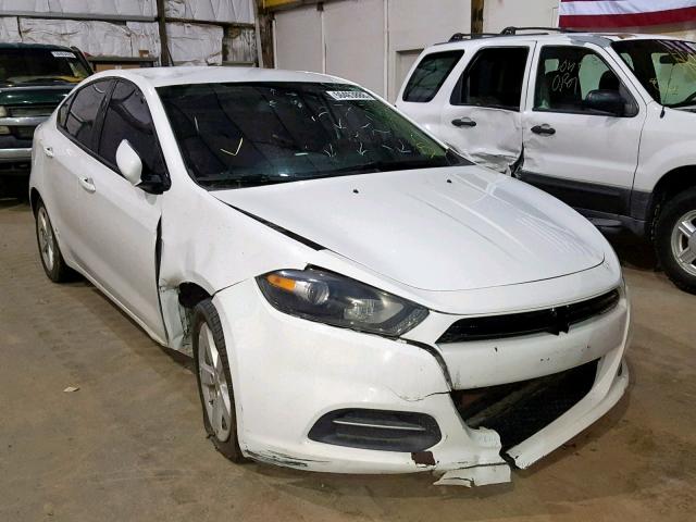 1C3CDFBB8GD538309 - 2016 DODGE DART SXT WHITE photo 1