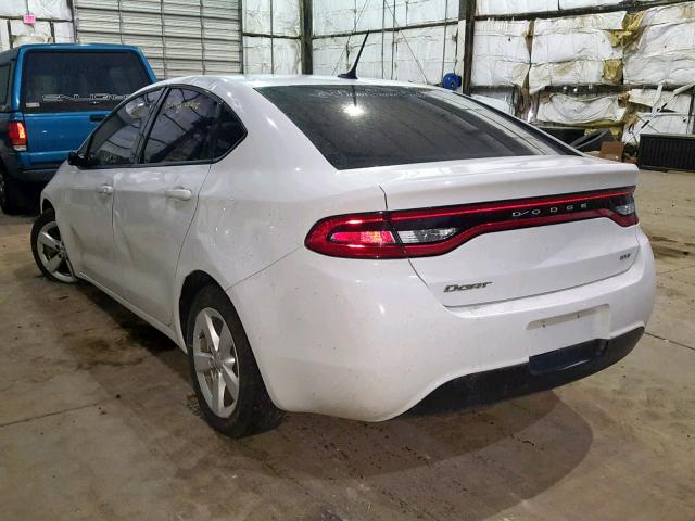 1C3CDFBB8GD538309 - 2016 DODGE DART SXT WHITE photo 3