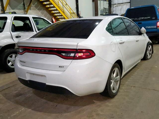 1C3CDFBB8GD538309 - 2016 DODGE DART SXT WHITE photo 4