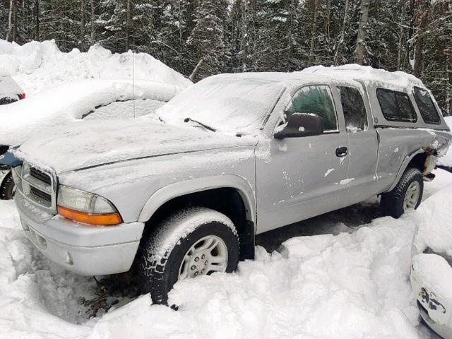 1D7HG32N83S375528 - 2003 DODGE DAKOTA SPO GRAY photo 2