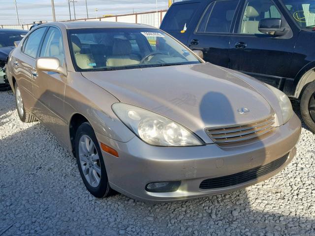 JTHBF30G720053365 - 2002 LEXUS ES 300 GOLD photo 1