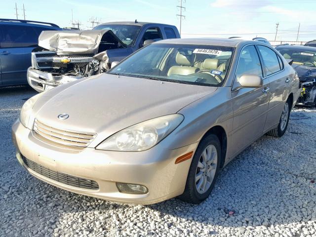 JTHBF30G720053365 - 2002 LEXUS ES 300 GOLD photo 2