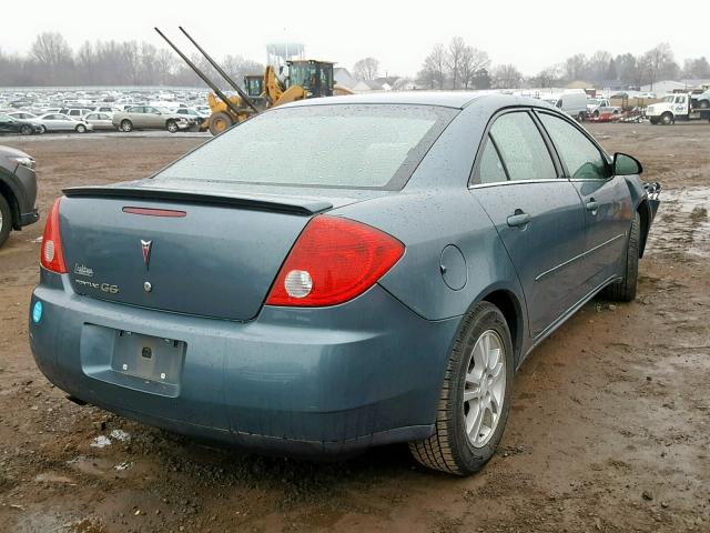 1G2ZF55B064138785 - 2006 PONTIAC G6 SE BLUE photo 4