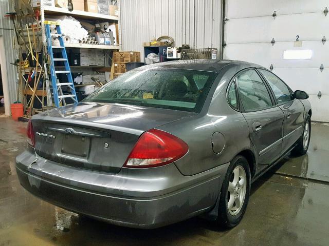 1FAFP55S94G106396 - 2004 FORD TAURUS SES GRAY photo 4