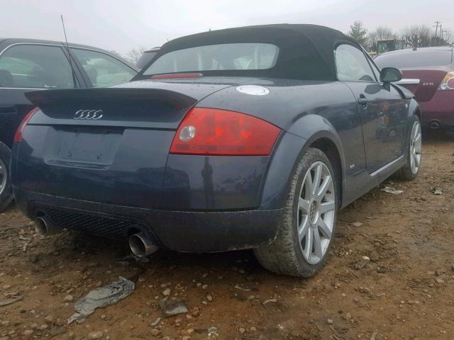 TRUUF28NX51001823 - 2005 AUDI TT 3.2 GRAY photo 4