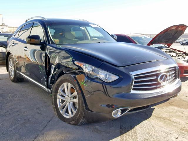 JN8CS1MW5EM410714 - 2014 INFINITI QX70 BLACK photo 1