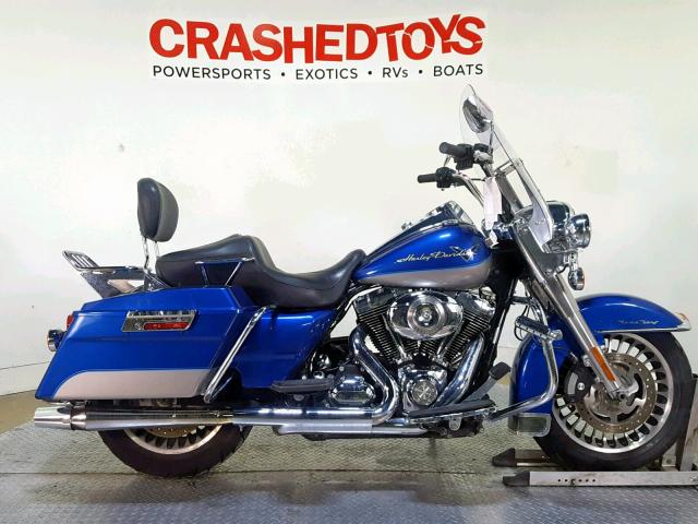 1HD1FB4199Y629352 - 2009 HARLEY-DAVIDSON FLHR BLUE photo 1