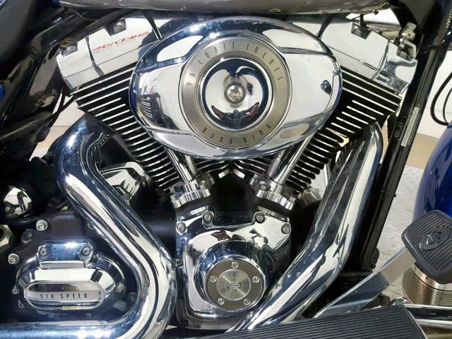 1HD1FB4199Y629352 - 2009 HARLEY-DAVIDSON FLHR BLUE photo 12