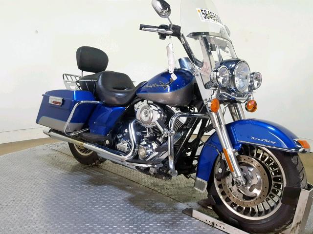 1HD1FB4199Y629352 - 2009 HARLEY-DAVIDSON FLHR BLUE photo 2