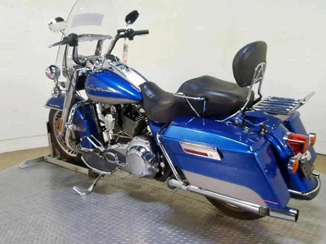 1HD1FB4199Y629352 - 2009 HARLEY-DAVIDSON FLHR BLUE photo 6