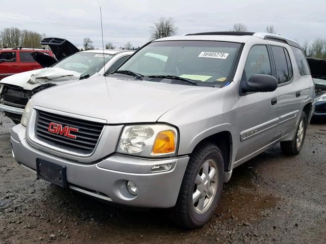 1GKET12S746165732 - 2004 GMC ENVOY XUV SILVER photo 2