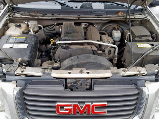 1GKET12S746165732 - 2004 GMC ENVOY XUV SILVER photo 7