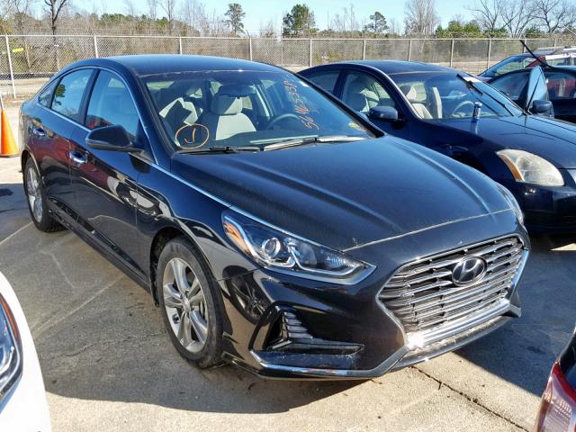 5NPE34AFXJH632015 - 2018 HYUNDAI SONATA SPO BLACK photo 1