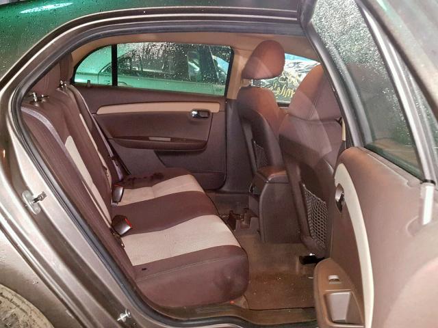 1G1ZA5E0XAF105842 - 2010 CHEVROLET MALIBU LS GRAY photo 6